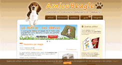 Desktop Screenshot of amicobeagle.it